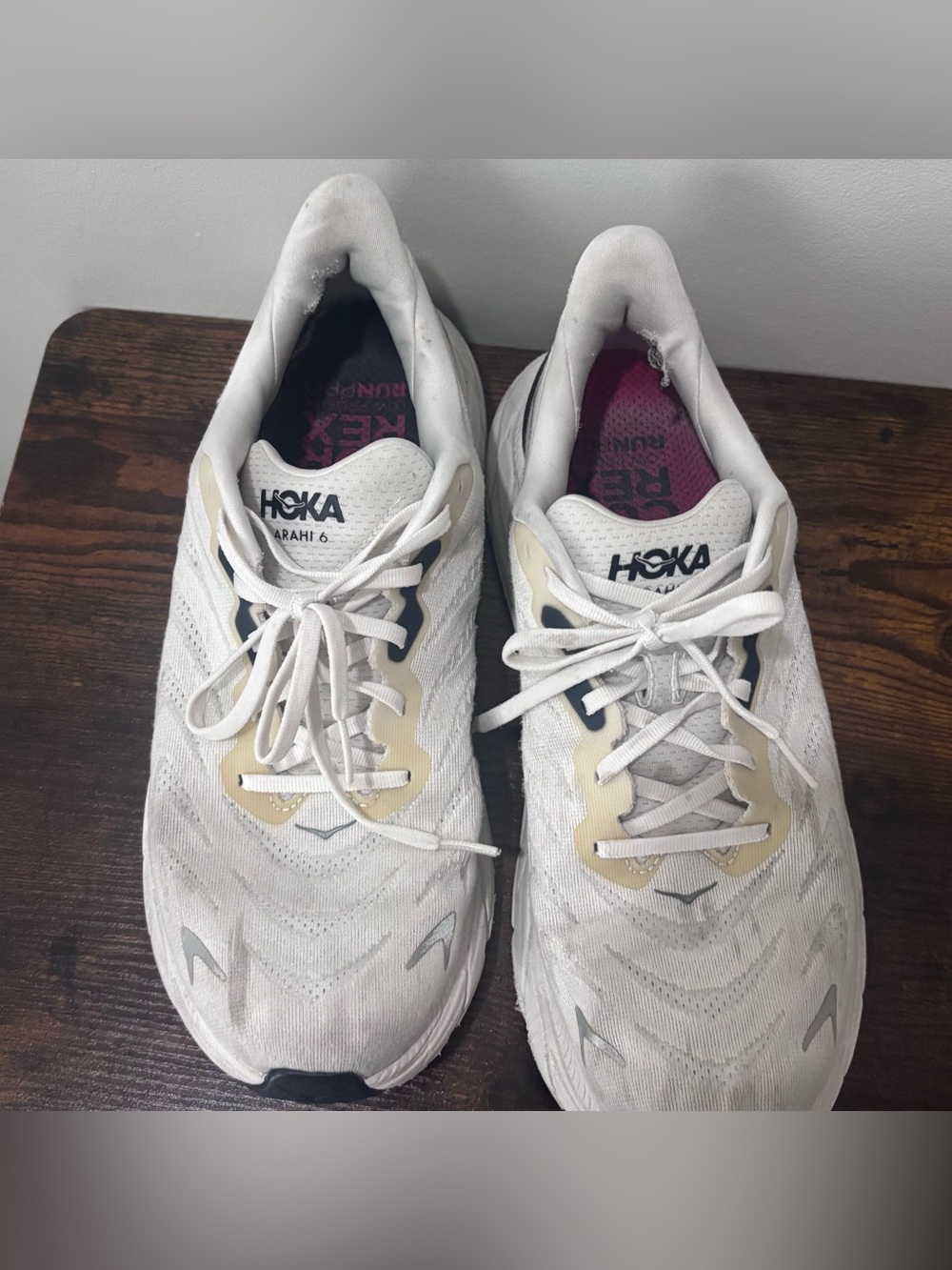 Hoka One One Arahi 6 Shoes Men’s Size 10 D Low Top Running Sneakers - Picture 4 of 8